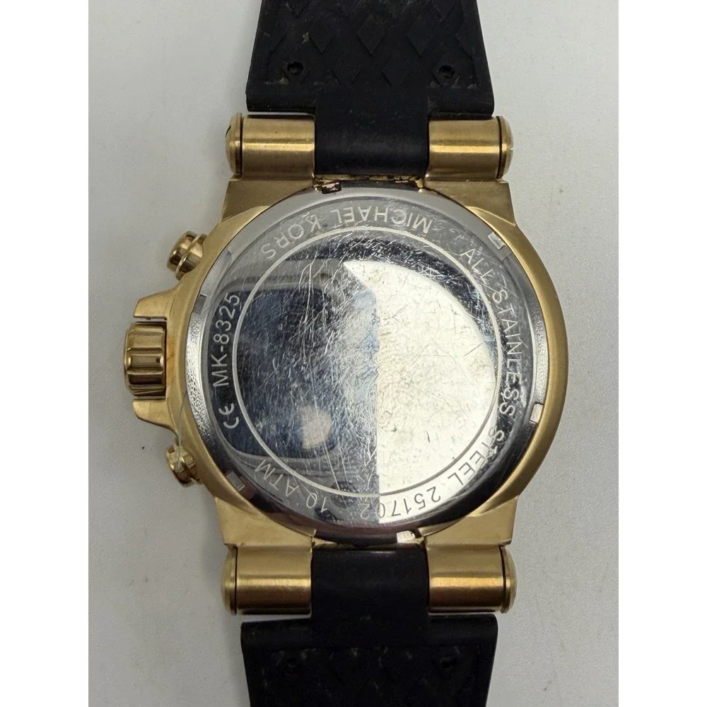 Michael Kors MK-8325 New Battery Mens Watch 48MM 8.5